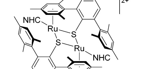 An Air-Stable Dimeric Ru–S Complex with an NHC as Ancillary Ligand for Cooperative Si–H Bond Activation